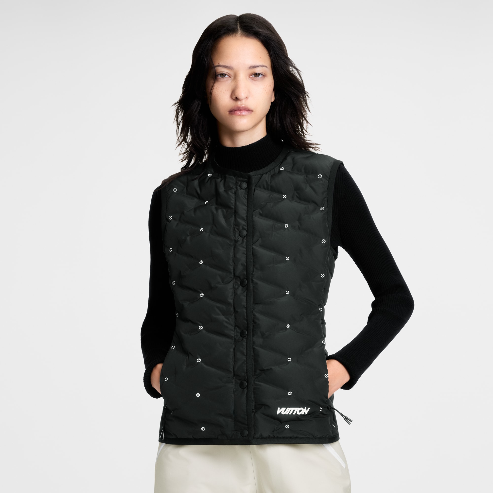 Monogram Flower Quilted Gilet - Discontinued Product | LOUIS VUITTON